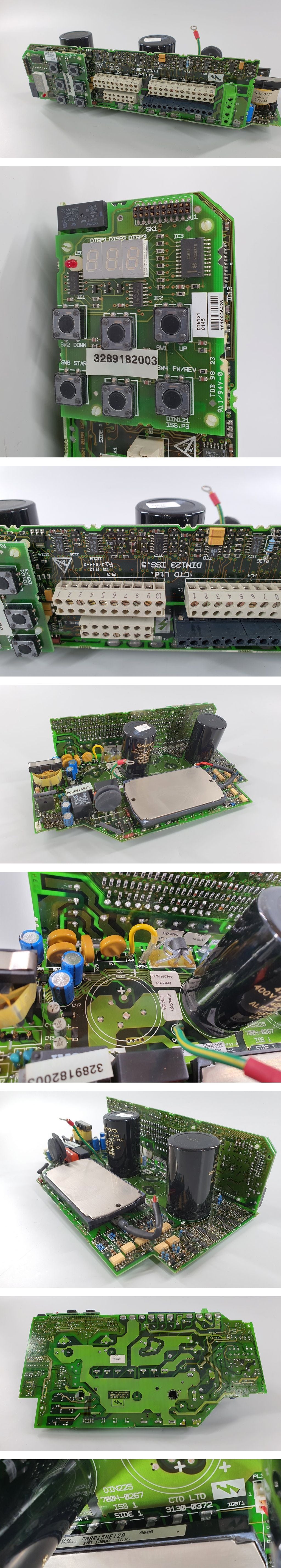 PQ1638 Inverter board Cegelec Alspa DIN225 3130-0372 7004-0267 aus VF 4004_2