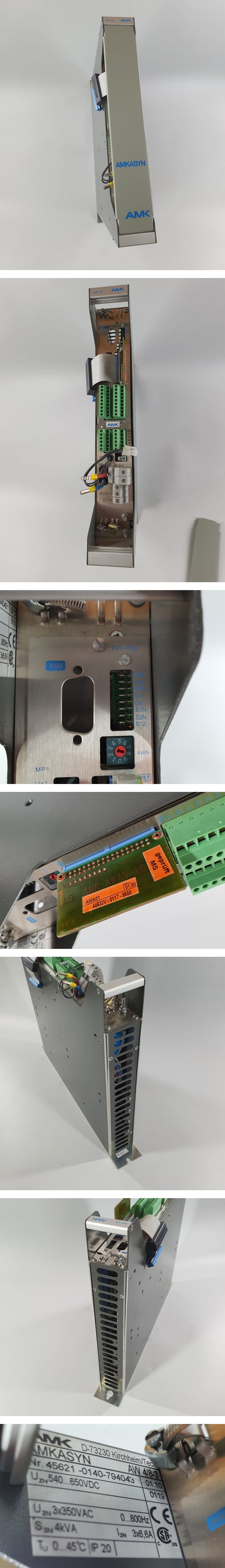 PQ1878 Servoregler AMK AMKASYM AW 4/8-3 45621-0140-794043 01.10_2