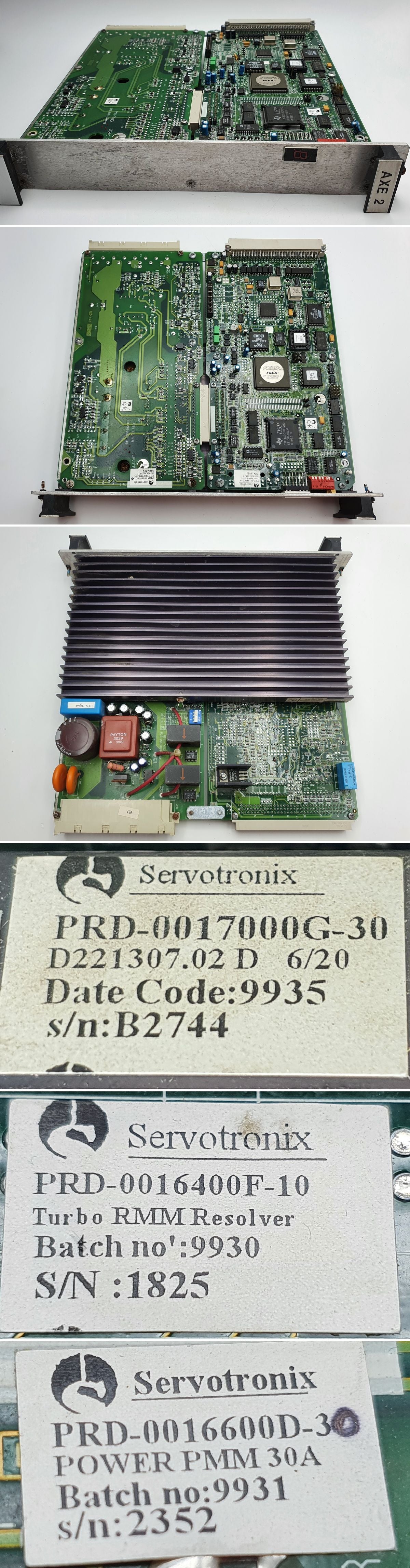 PQ1975 Kollmorgen Servotronix PRD-0017000G-30 PRD-0016400F-10 PRD-0016600D-30_2