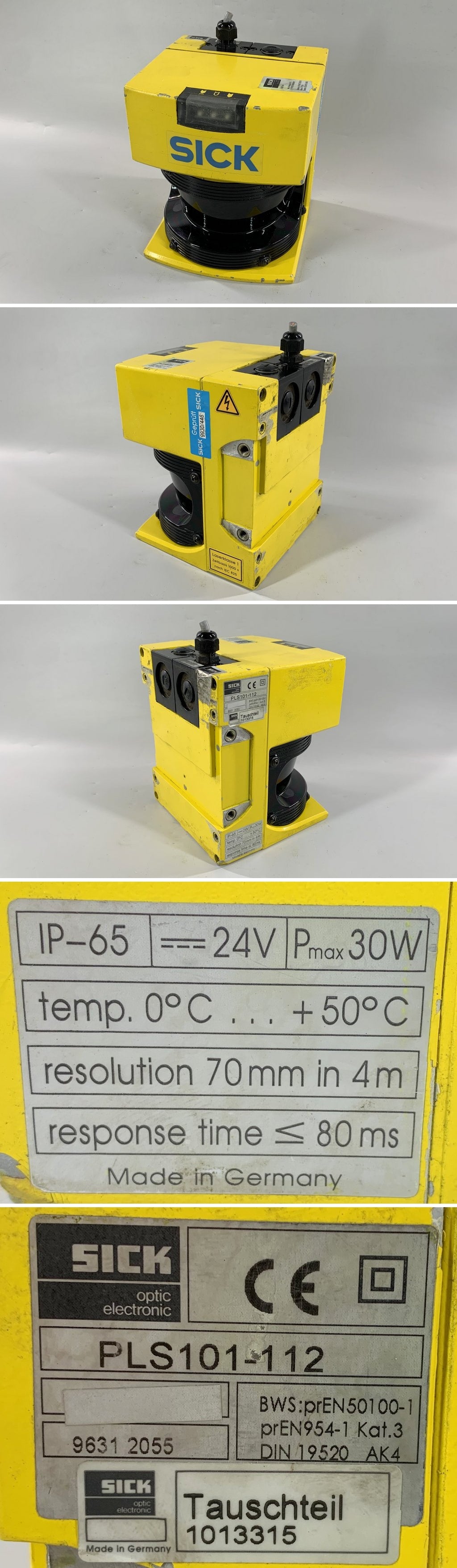 PQ2067 Laserscanner Sick PLS101-112 1012571 97342193_2