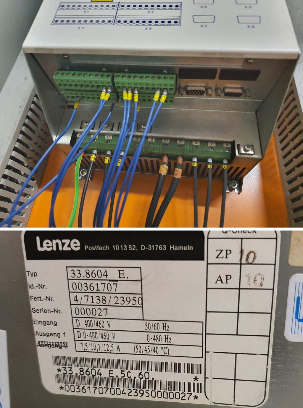 PQ2120 Frequenzumrichter Lenze 8604_E 33.8604 E.5C.60 0-480Hz_2