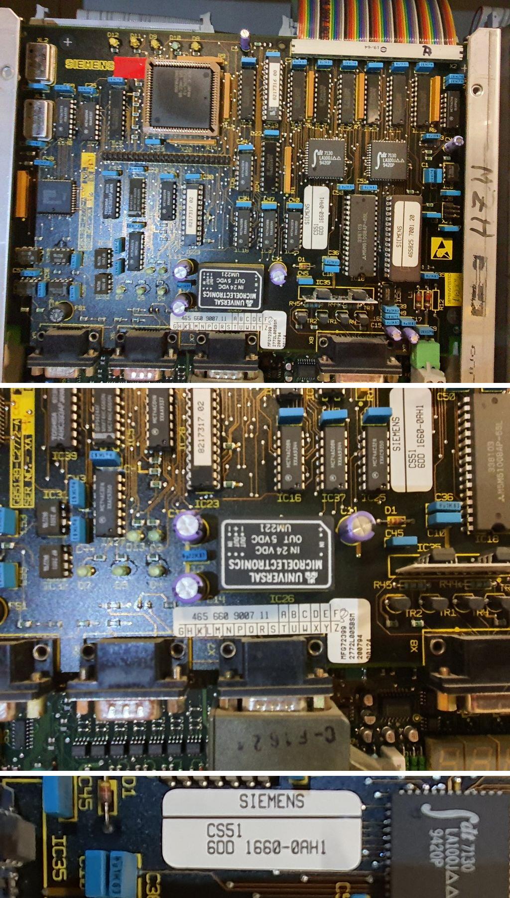 .PQ2124 Inverter board Siemens 6DD1660-0AH1 Ver K 465.660.9007.11 G85139-C2772_2