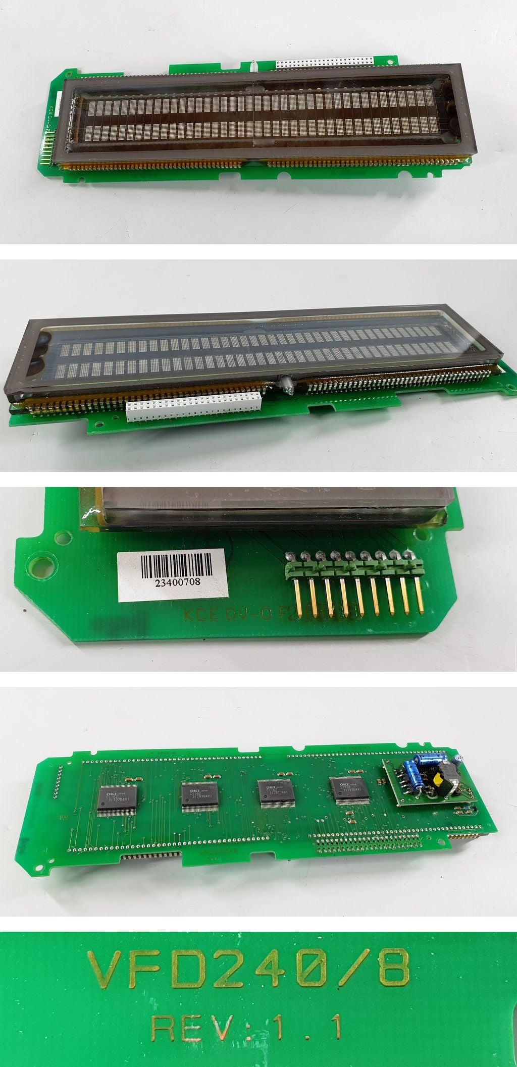 PQ2281 Fluoreszenz Display VFD240/8 aus Siemens 6AV3020