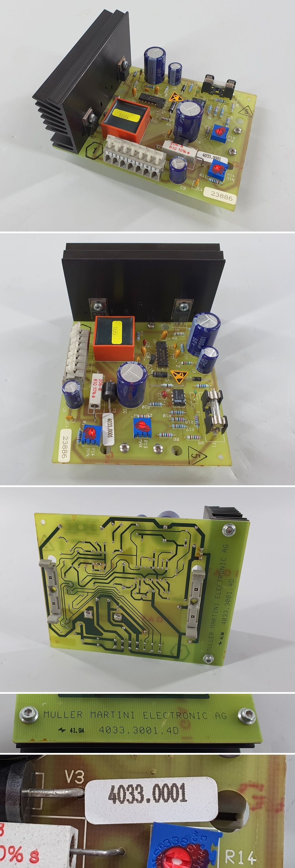 PQ2307 Power Supply Müller Martini 4033.0001 4033.3001.4D_2