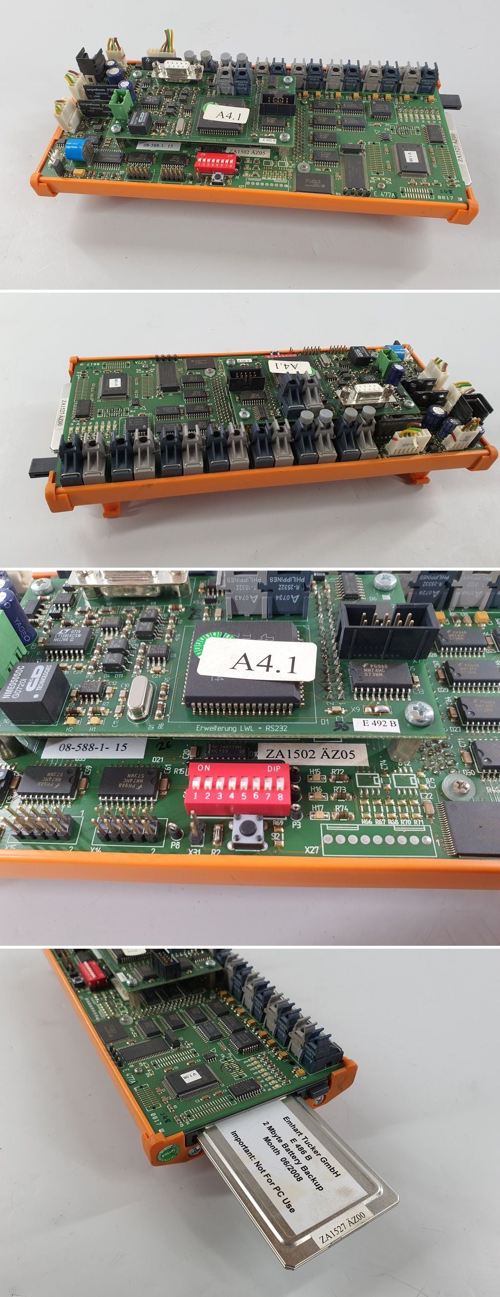 PQ2366 Emhart Tucker E 477 ZA1502 Erweiterung LWL RS232 E492 B_2