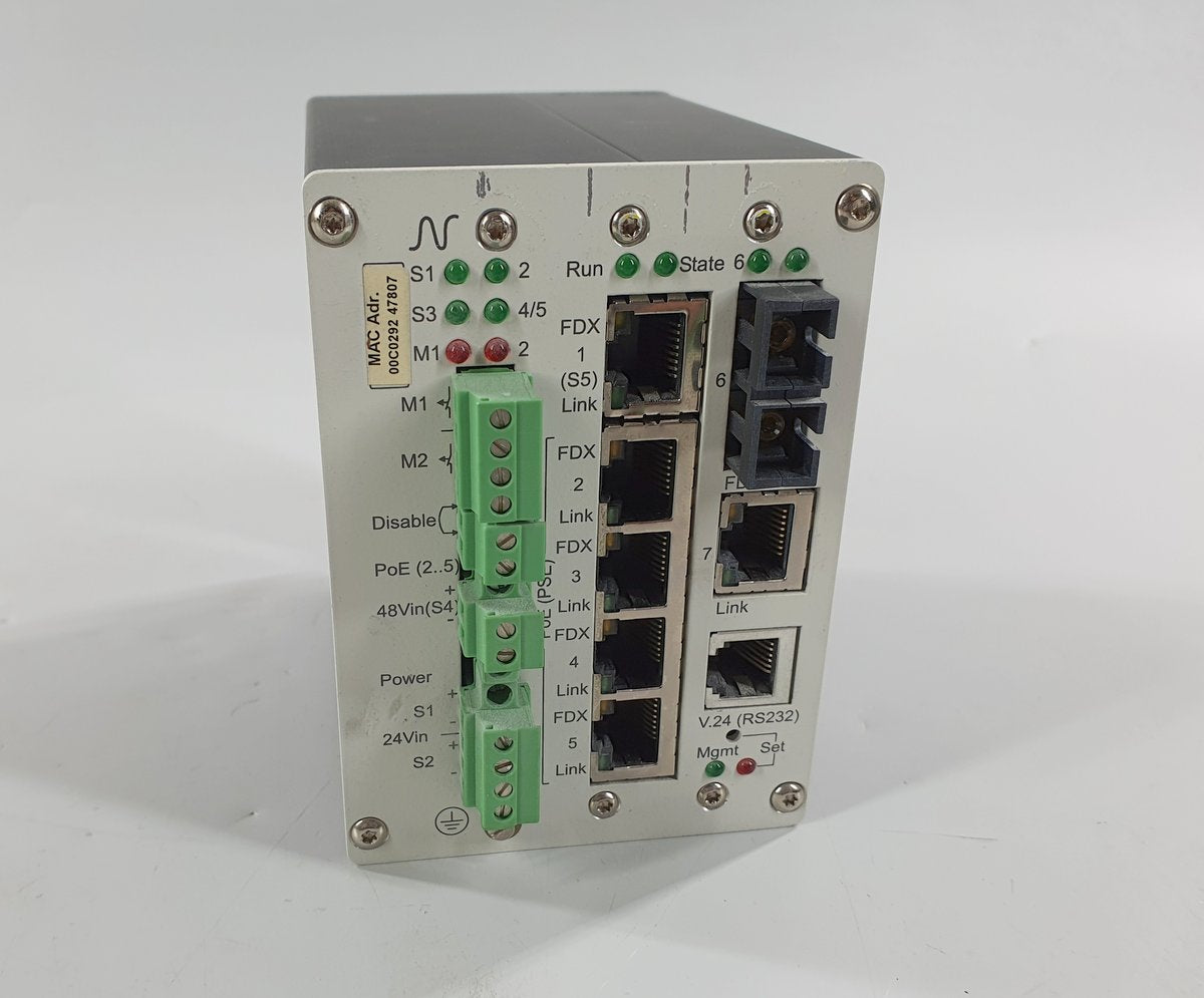 PQ2473 7-Port Switch Nexans iSwitch 741 24 48V DC