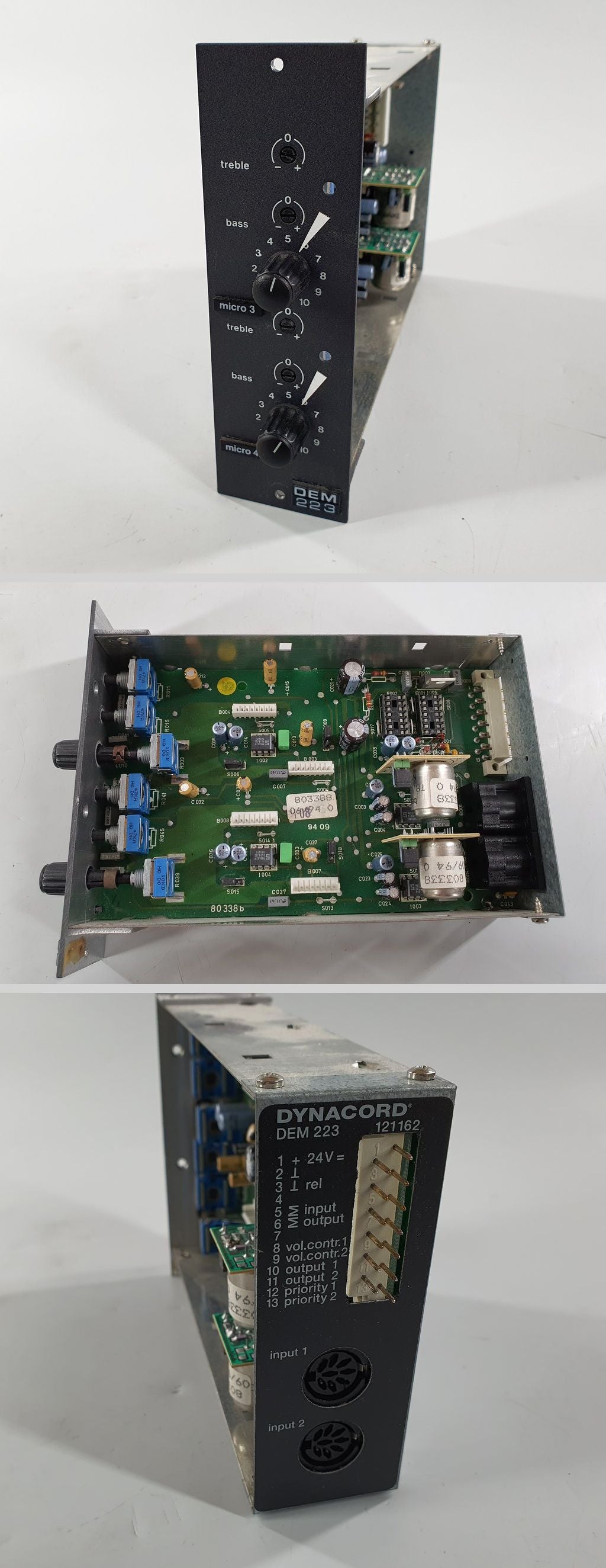 PQ2578 Audio Eingangsmodul Dynacord DEM 223 121162_2