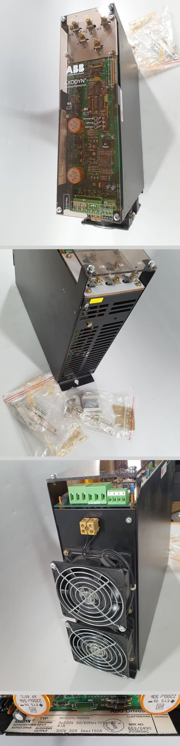 PQ2590 Stromrichter ABB Axodyn GEC Alsthom Parvex DO 5020 D05020/R0005 50A_2