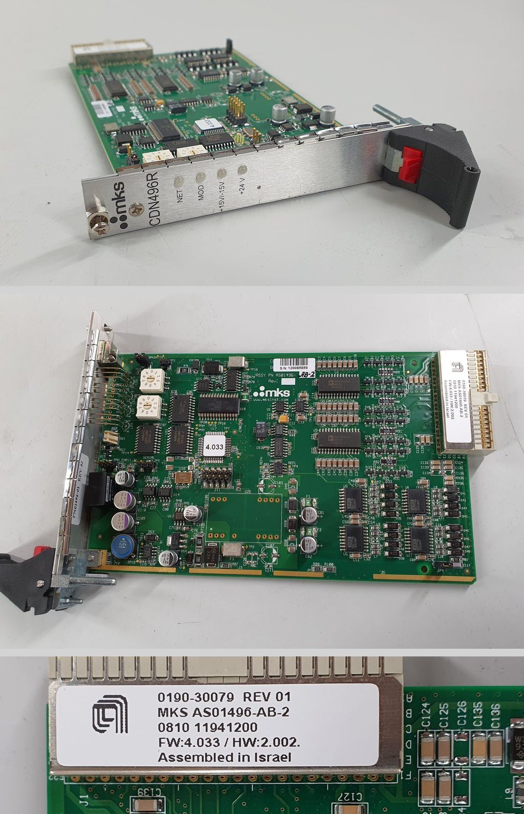 PQ2711 MKS CDN496R 0190-30079 Rev 1