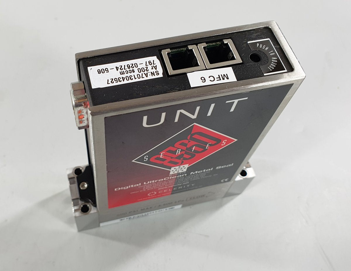 PQ2730 Mass Flow Controller Celerity 8560 Unit MultiFlo AR 200 sccm