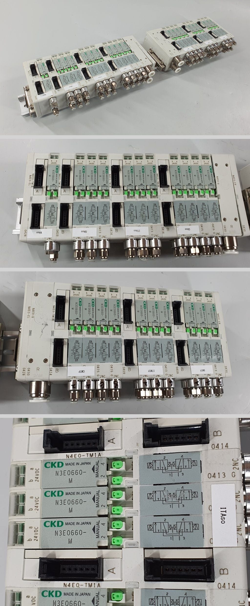 PQ2771 Ventilinsel 21 Stück CKD N3E0660-M 7x N4E0-TM1A_2