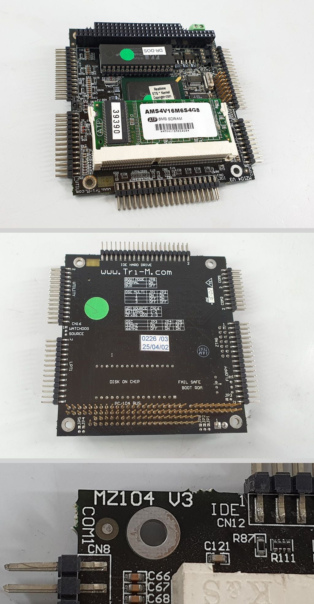 PQ2842 CPU board Tr1-m MZ104 V3_2