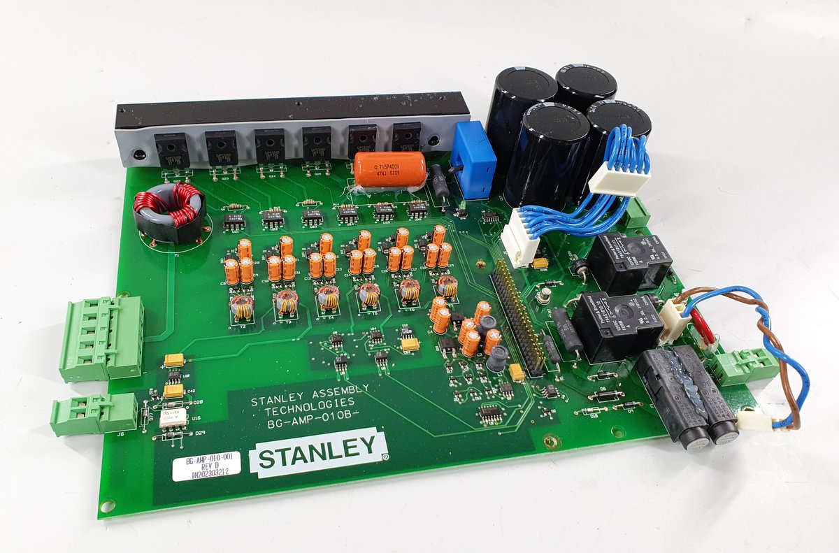 PQ2850 Schrauber Controller Panel Stanley BG-AMP-010-001 Rev D Sigma