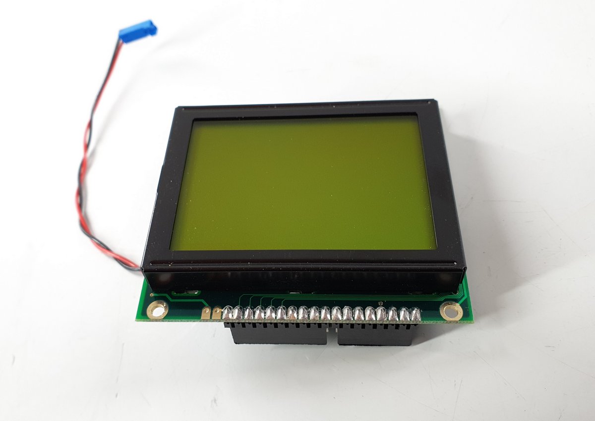 PQ2854 LCD Display Densitron LWM12864D-BG-WNY