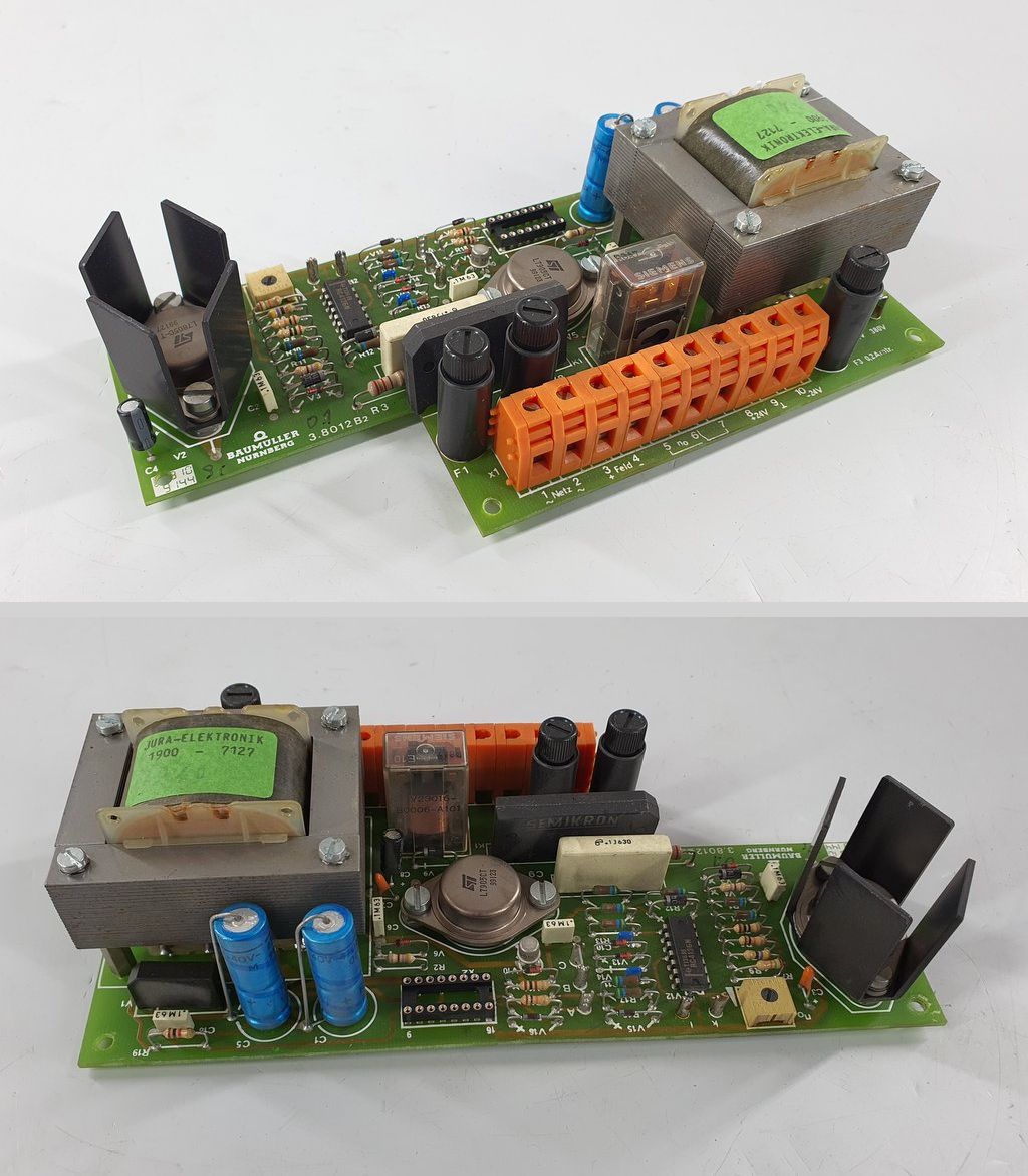 PQ2858 Inverter board Baumüller 3.8012 B2_2