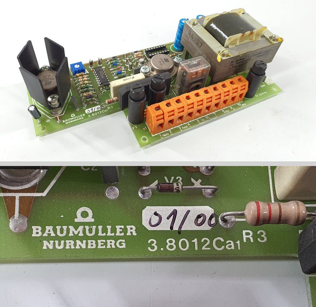 PQ2859 Inverter board Baumüller 3.8012 Ca1_2