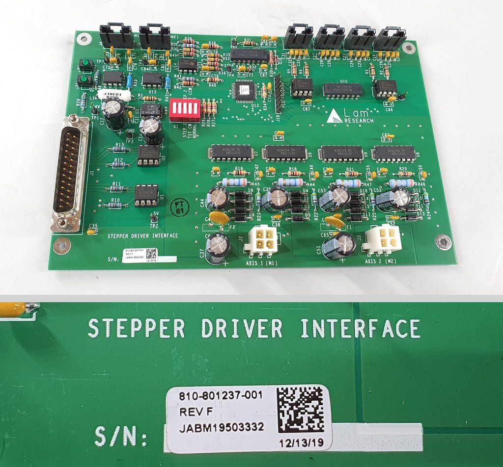 PQ2926 Stepper driver interface LAM 810-801237-001 Rev F_2
