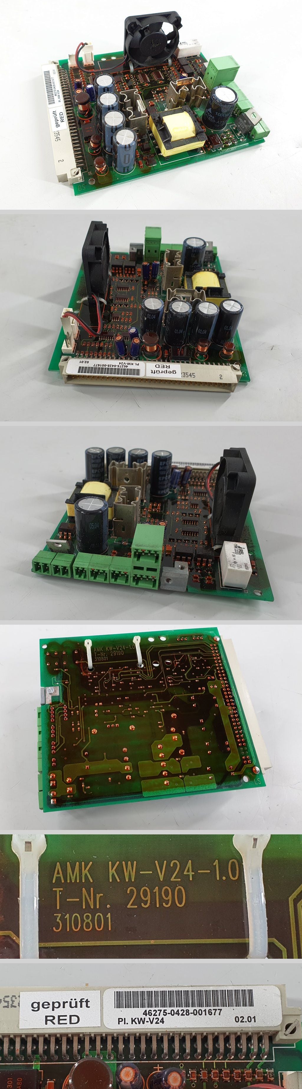 PQ2998 Inverter board AMK KW-V24-1.0 29190 PI. KE-V24 Stand 02.01_2
