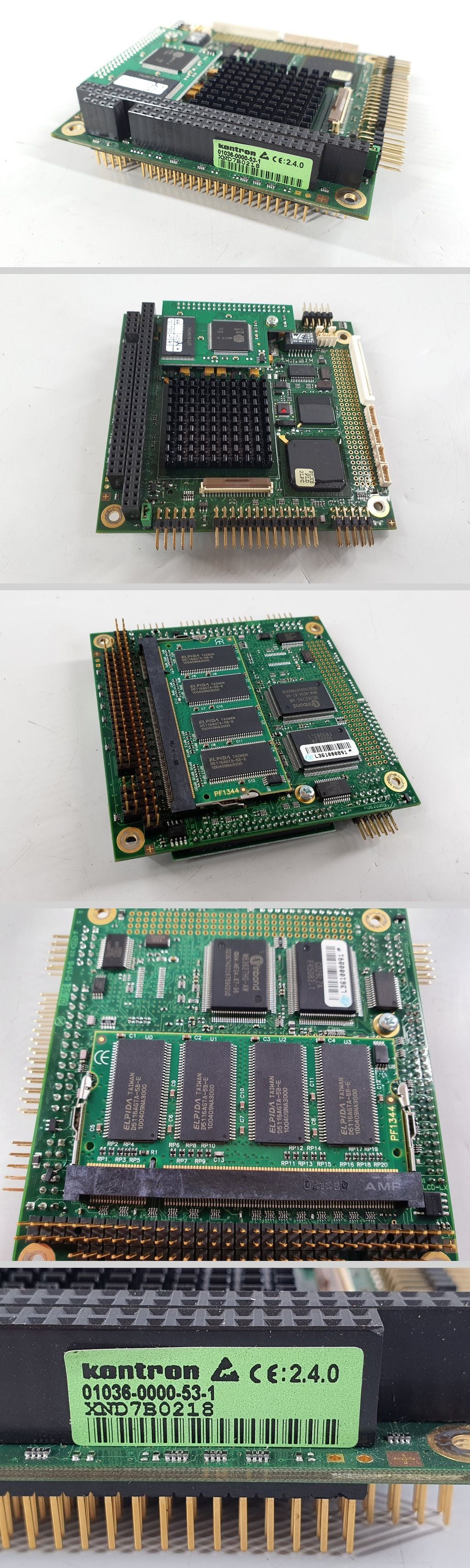 PQ3002 Motherboard CPU EAE Kontron 01036-0000-53-1 Version 2.4.0_2