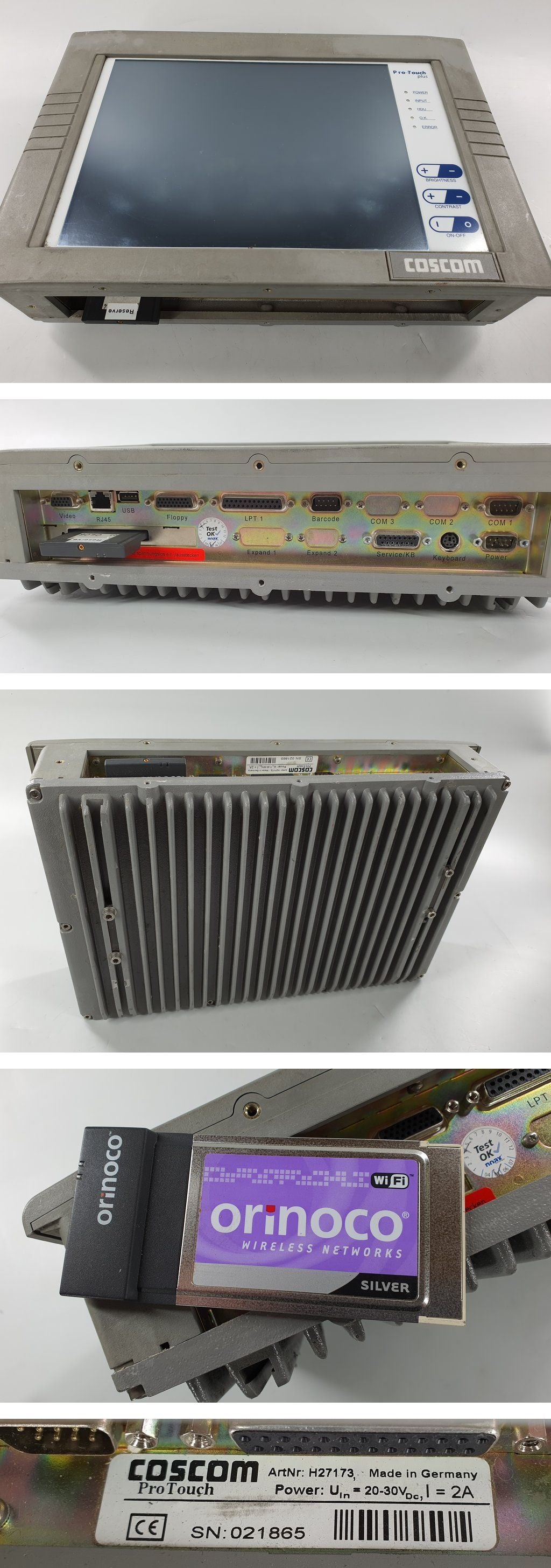 PQ312 Industrie PC Tochpanel Coscom Pro Touch Plus H27173 Wifi Card_2