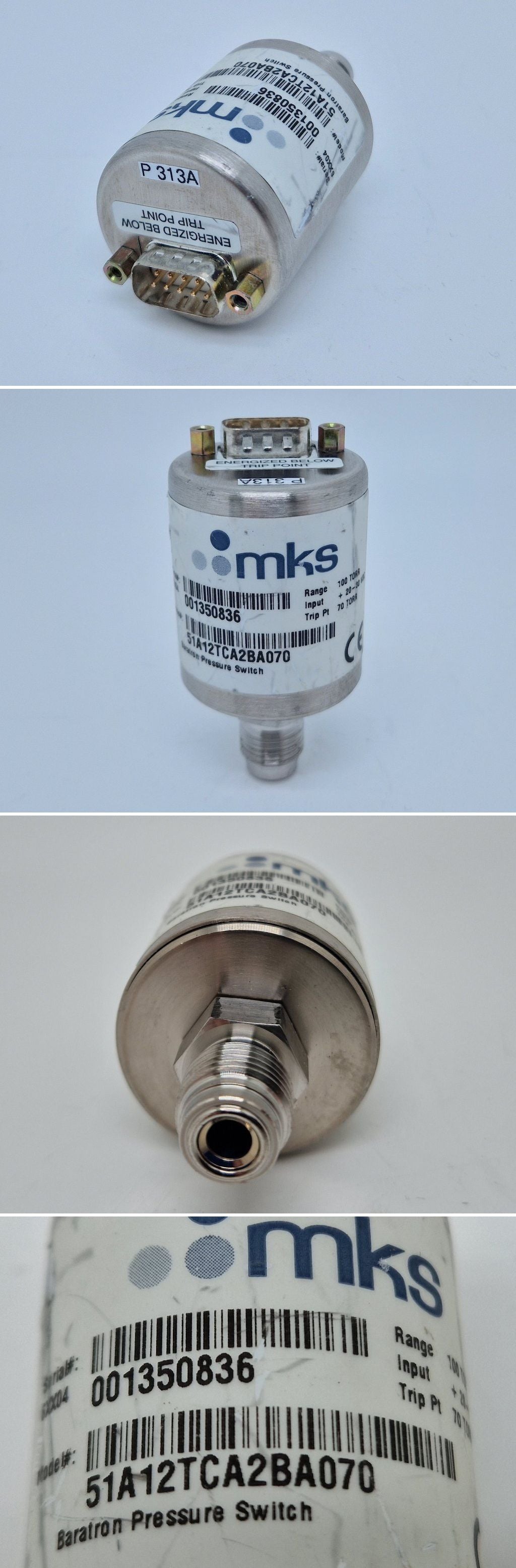 PQ3135 Pressure Transducer MKS 51A12TCA2BA070 100 Torr_2