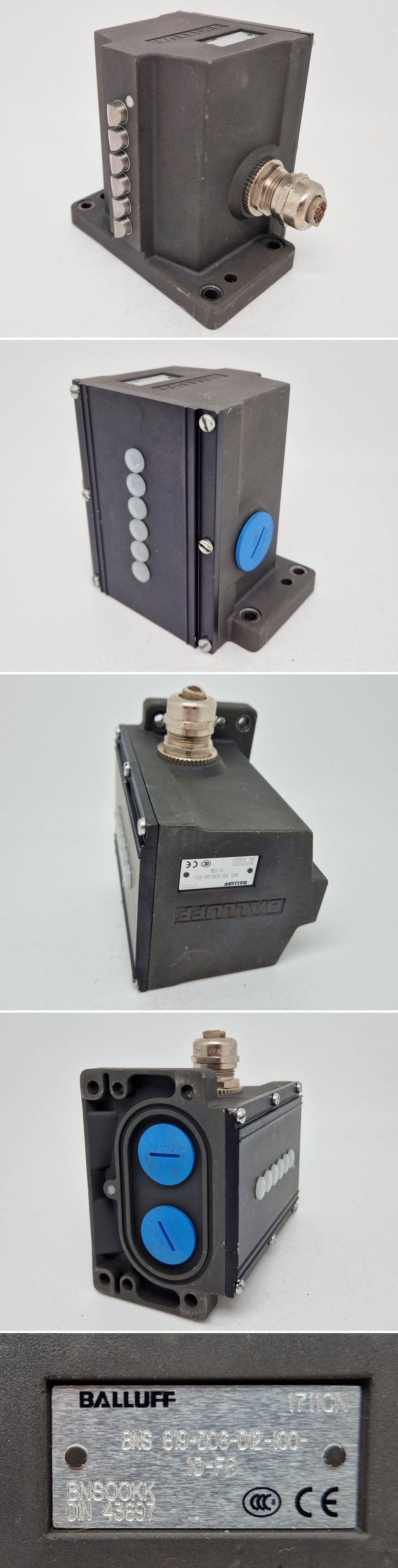 PQ3156 Positionsschalter Endschalter Balluff BNS 819-D06-D12-100-10-FD_2