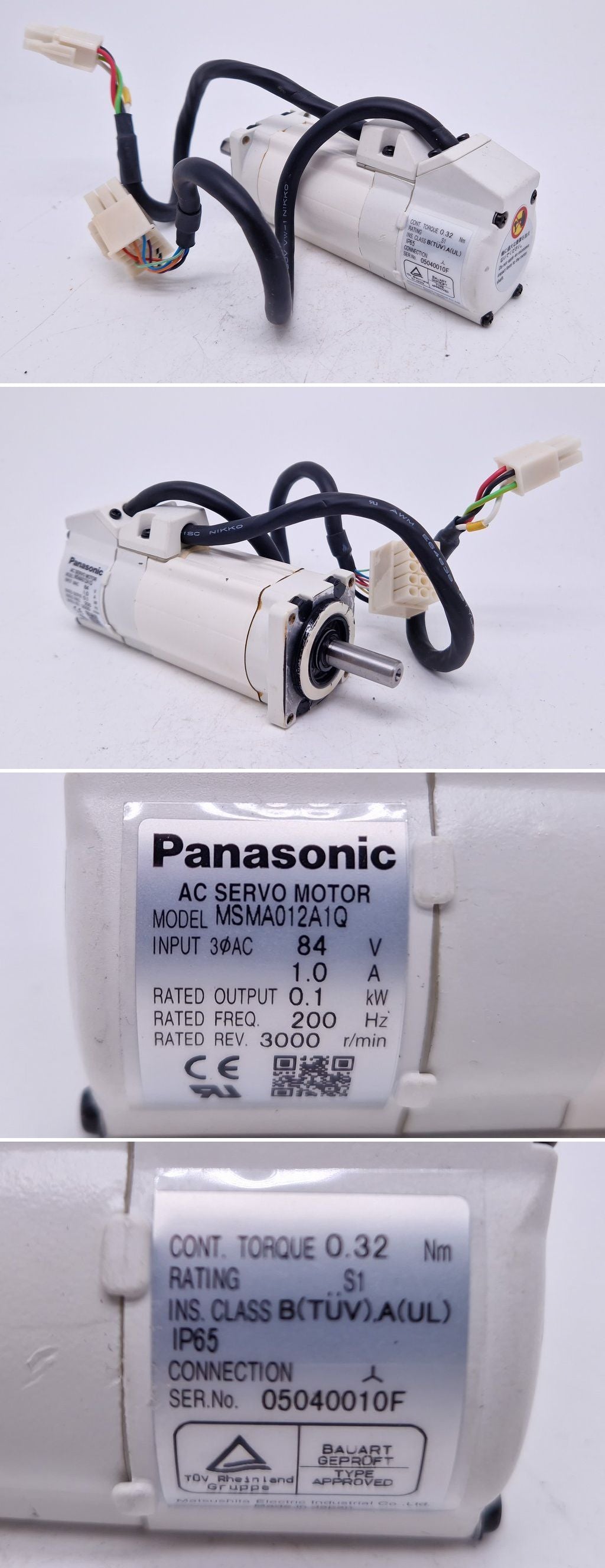 PQ3265 Servomotor Panasonic MSMA012A1Q_2