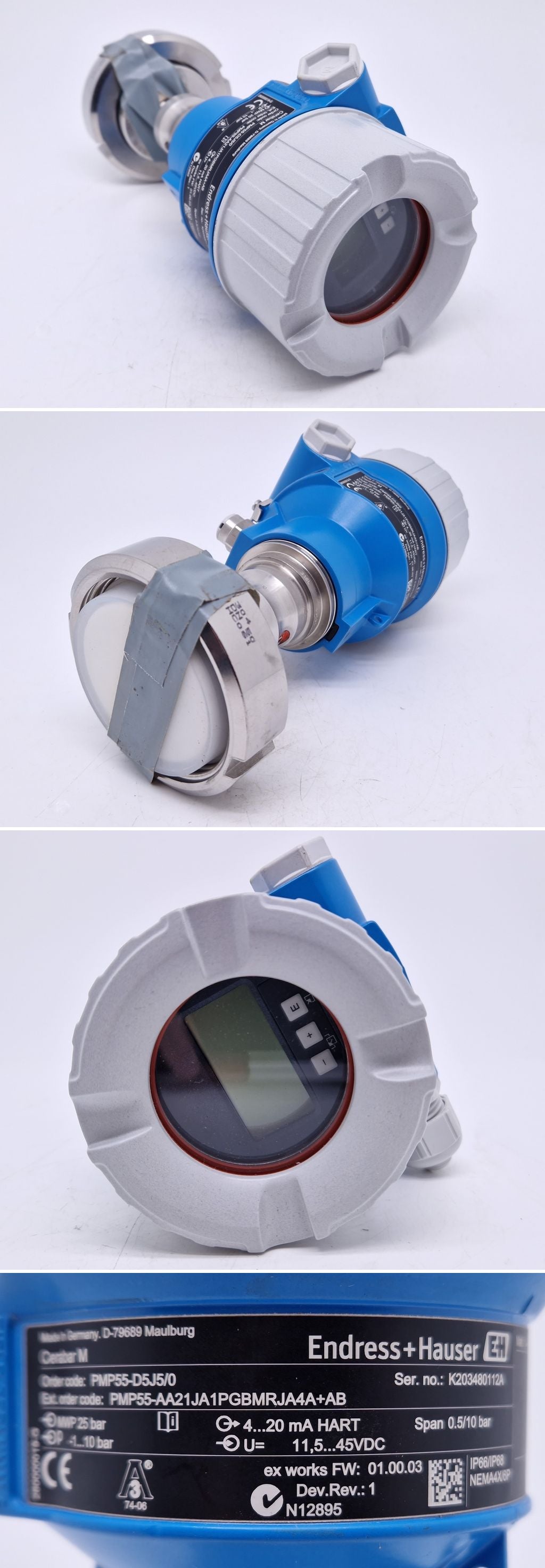 PQ3309 Cerabar M Endress Hauser PMP55-D5J5/0 K203480112A