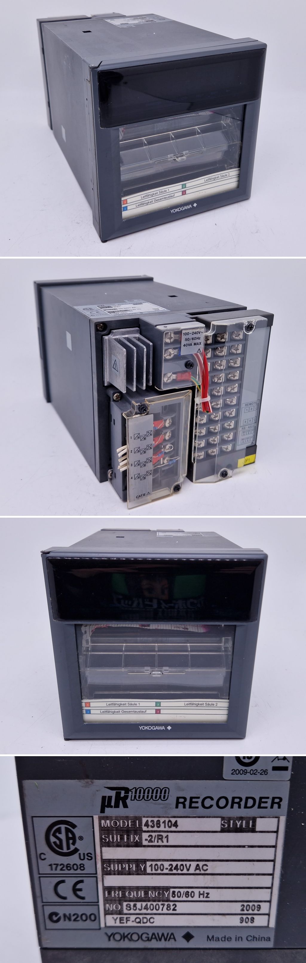 PQ3362 Messwertsohreiber Yokogawa 436104_2