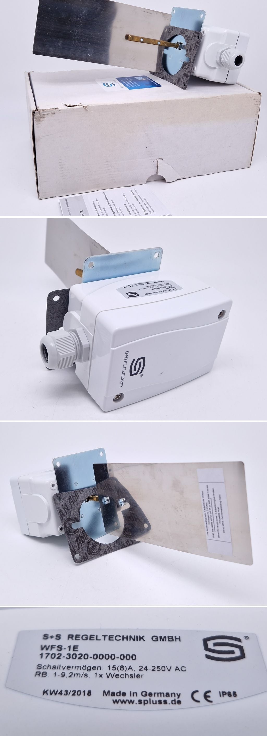 PQ3408 Windfahnenschalter S+S WFS-1E 1702-3020-0000-000