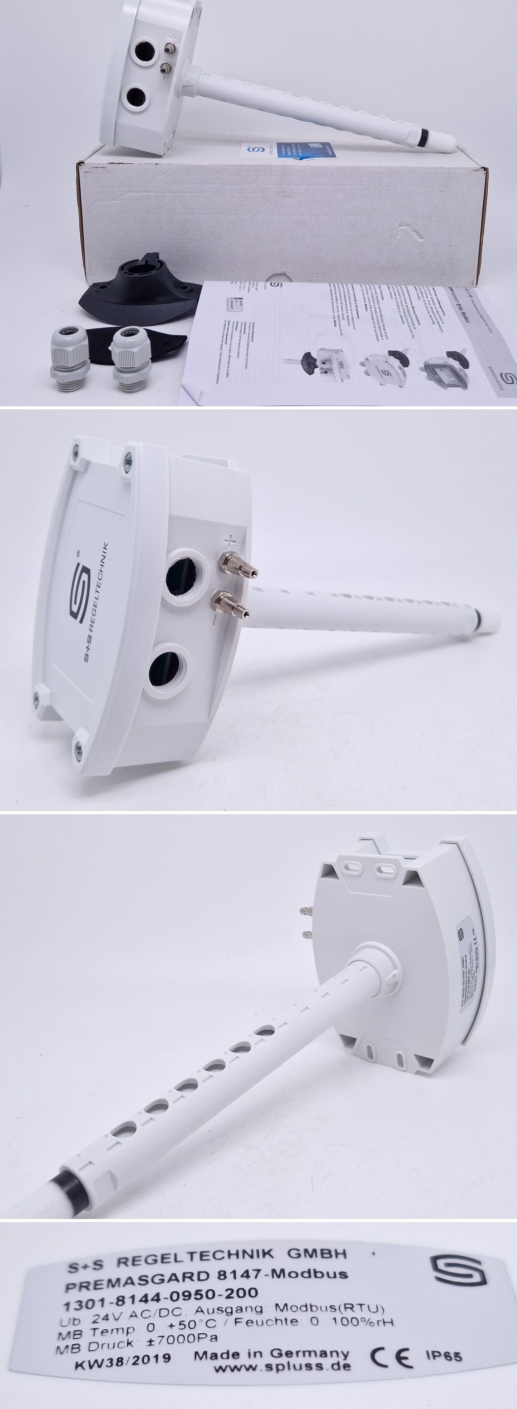 PQ3419 Temperaturfühler S+S Premasgard 8147-Modbus 1301-8144-0950-200