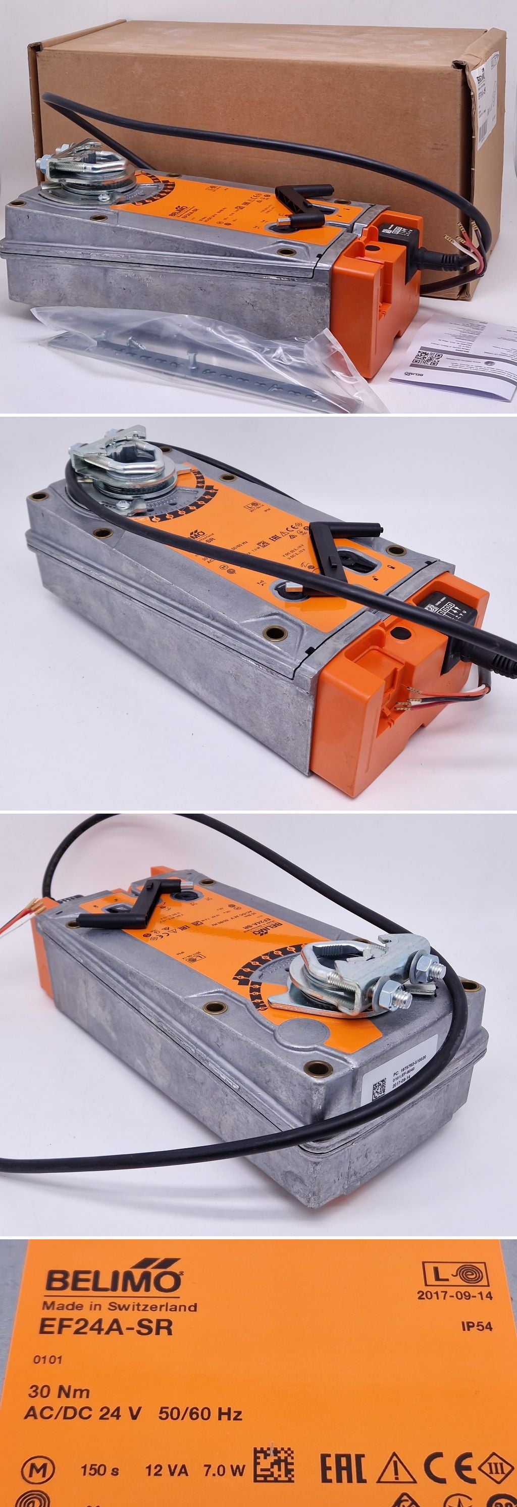 PQ3455 Stellantrieb Klappenantrieb Drehantrieb Belimo EF24A-SR