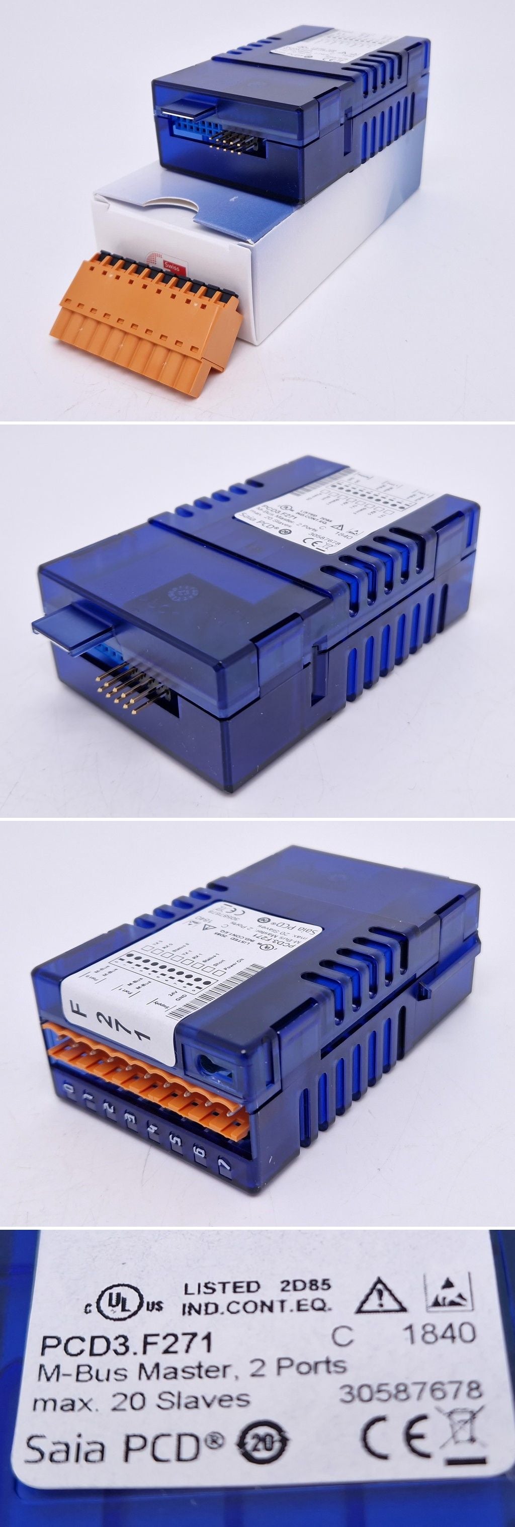 PQ3469 Kommunikationsmodul M-Bus Saia Burgess PCD3.F271_2