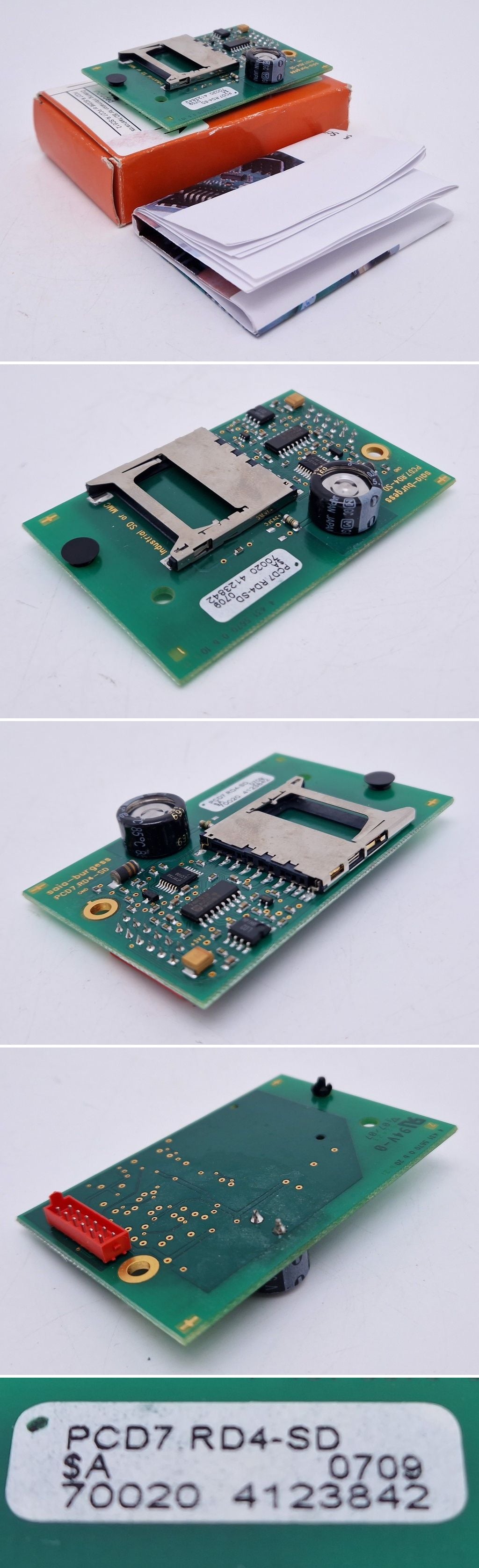 PQ3476 Basic Interface for SD Card Saia Burgess PCD7.RD4-SD