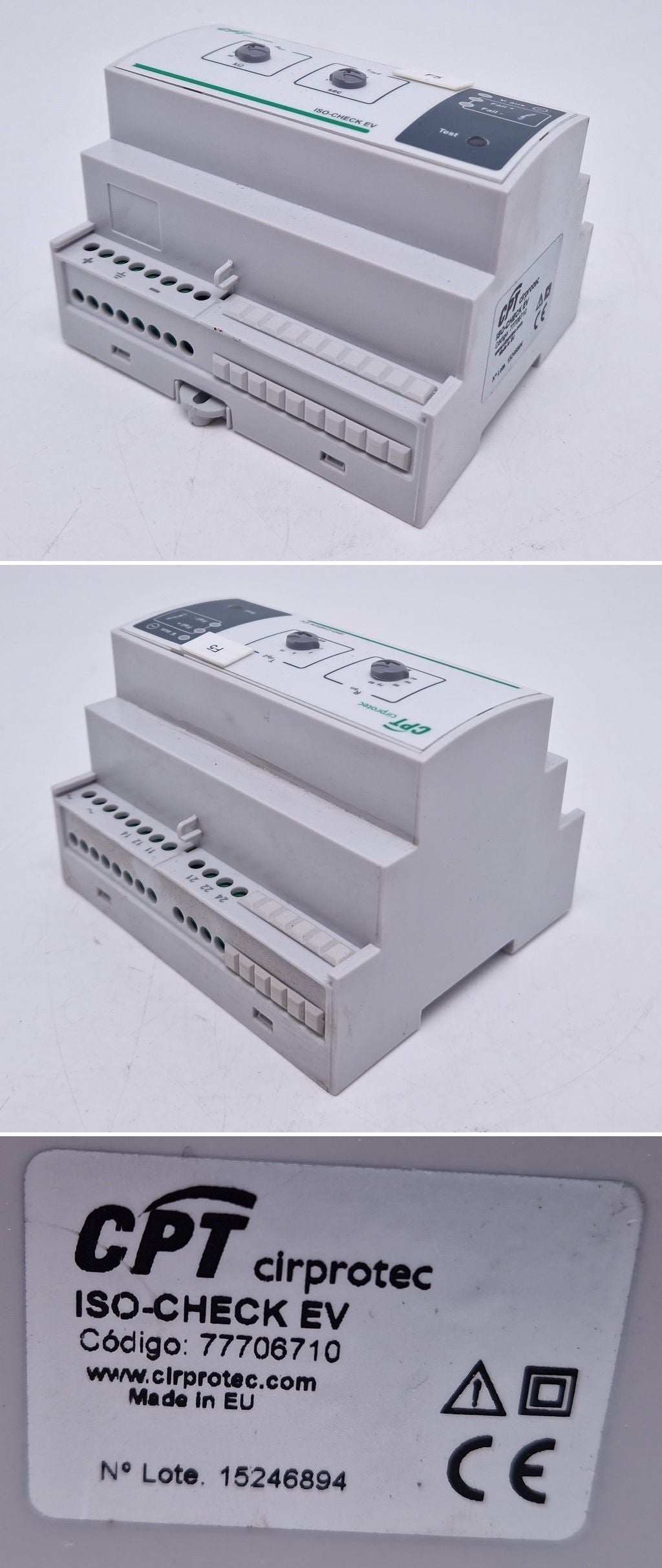 PQ3539 Isolationsüberwachungsgerät Cirprotec Iso-Check EV 77706710_2