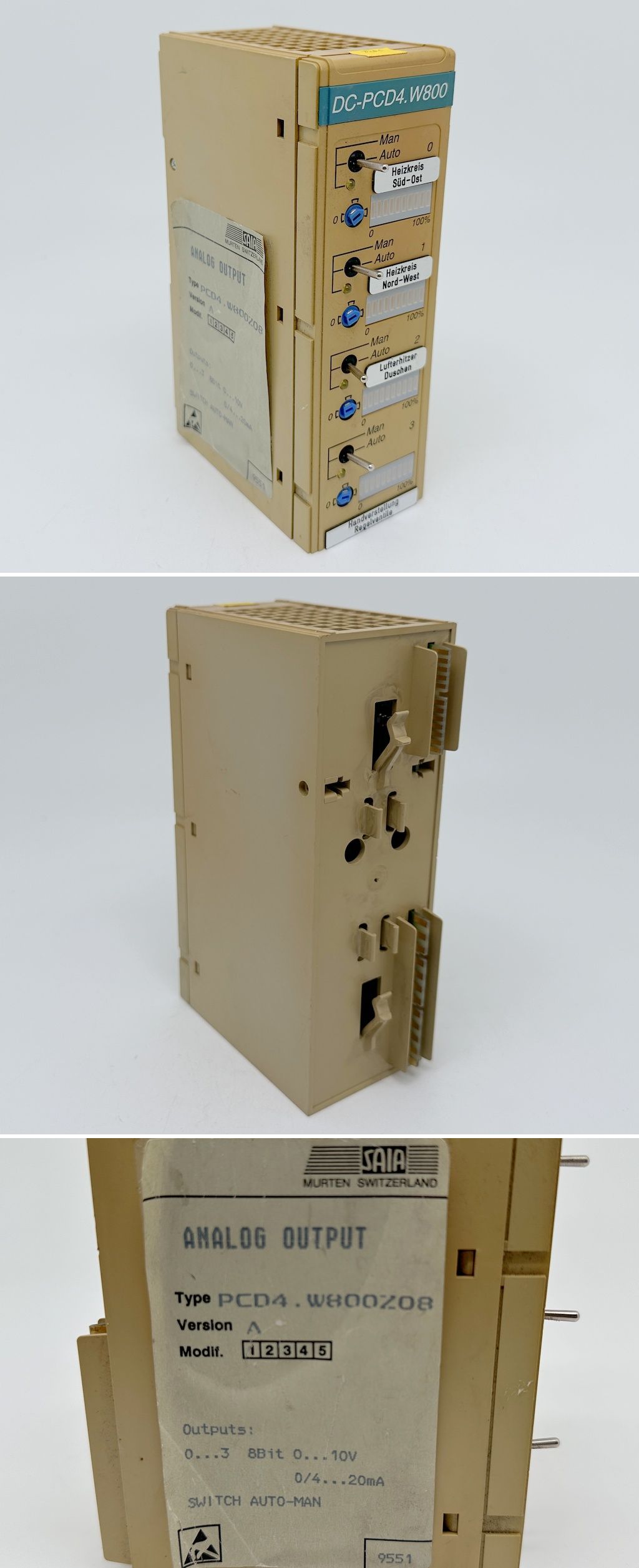 PQ3555 Analoger Ausgang Saia PCD4.W800Z08 Ver.A_2