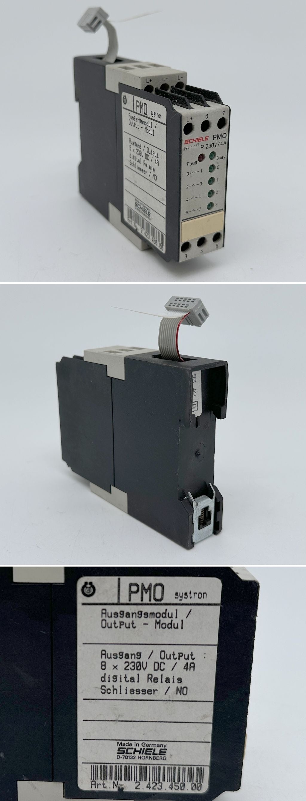 PQ3559 Ausgangsmodul Schiele PMO R 230V/4A 2.423.450.00 8x230V DC_2