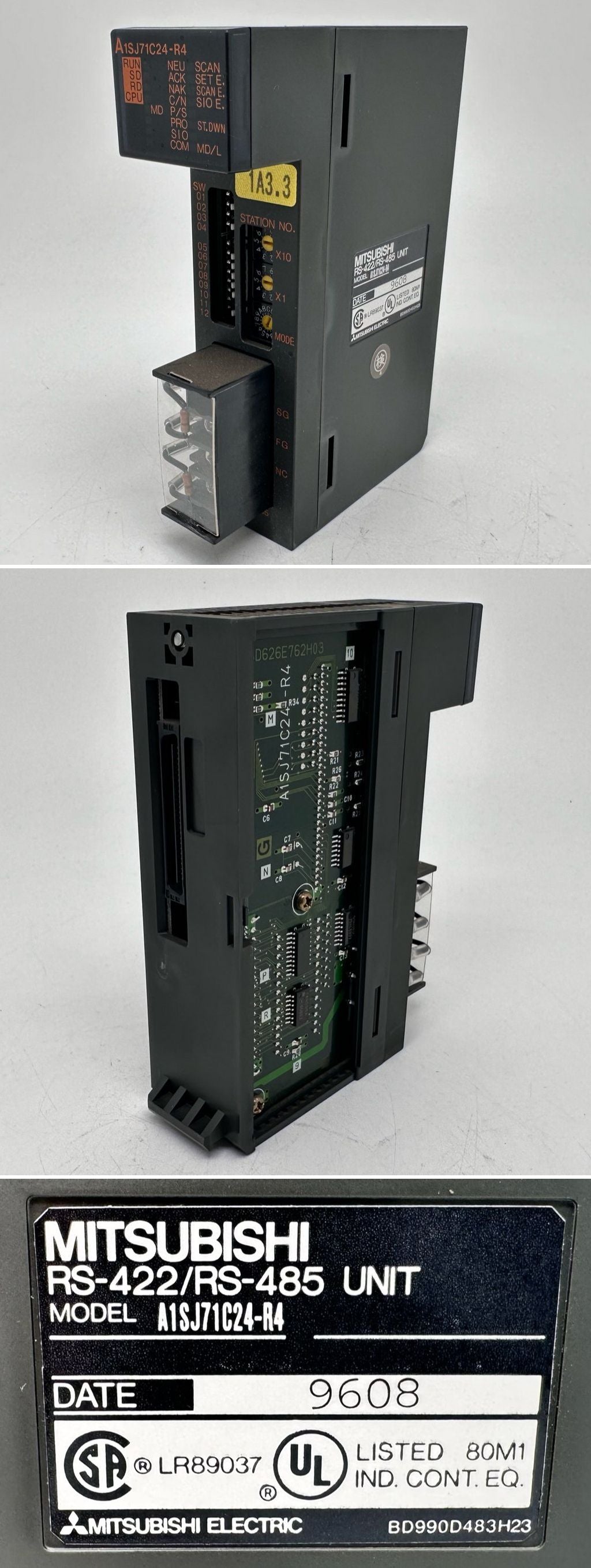 PQ3589 Mitsubishi RS-422/RS-485 Unit A1SJ71C24-R4_2