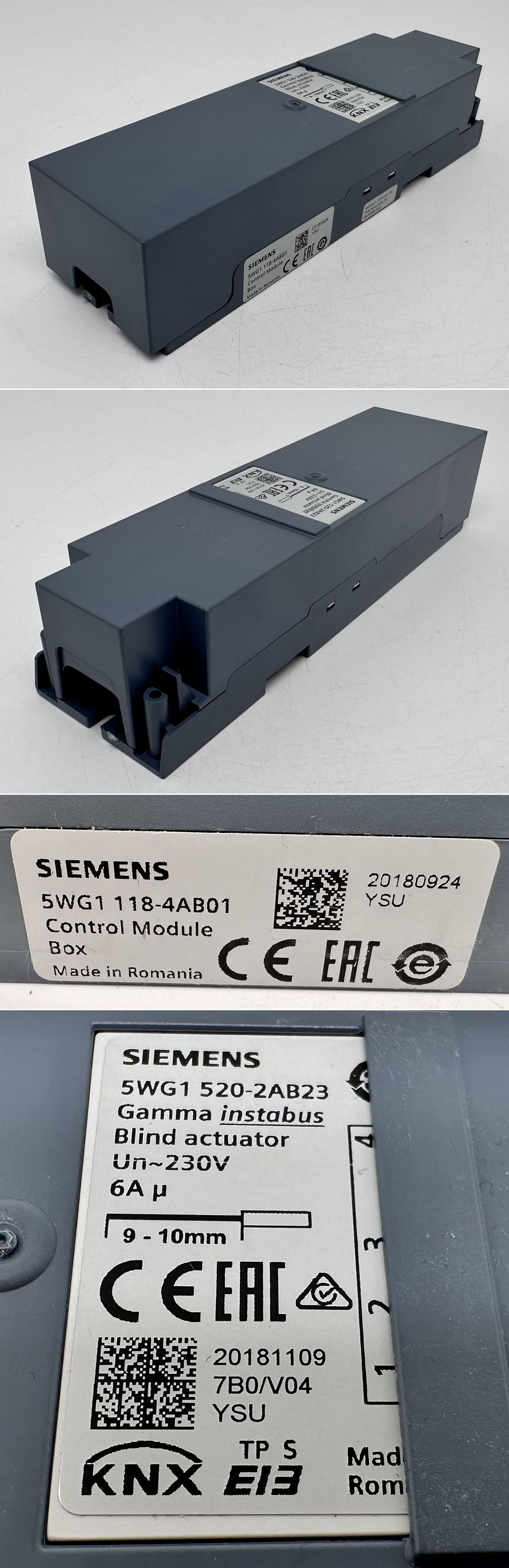 PQ3639 Blindaktuator Siemens 5WG1 520-2AB23 Mit Gehäuse_2