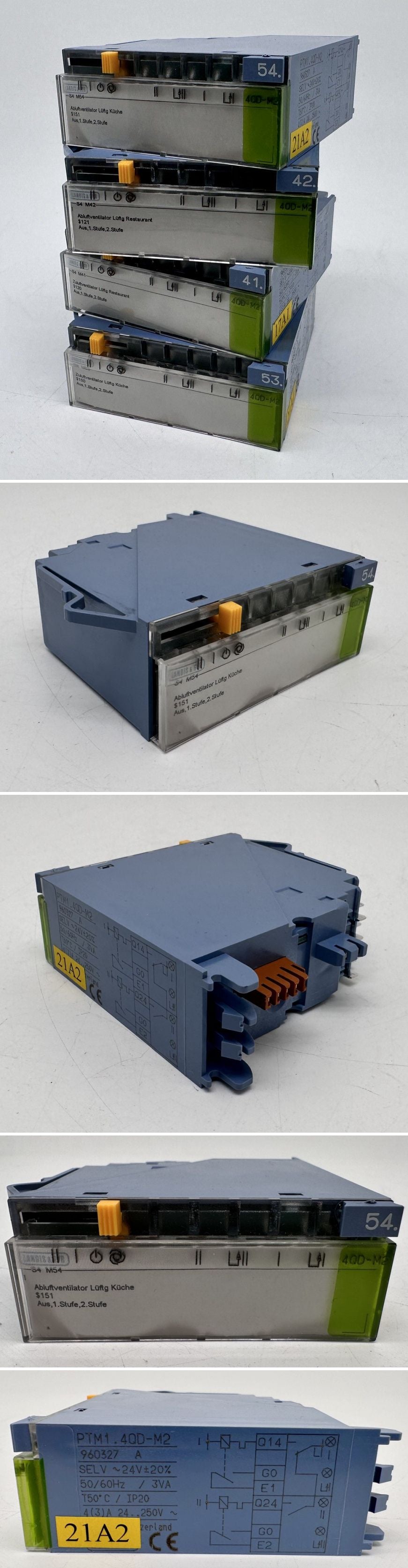 PQ3660 Posten 4 Stück Siemens Landis & Staefa PTM1.4QD-M2_2