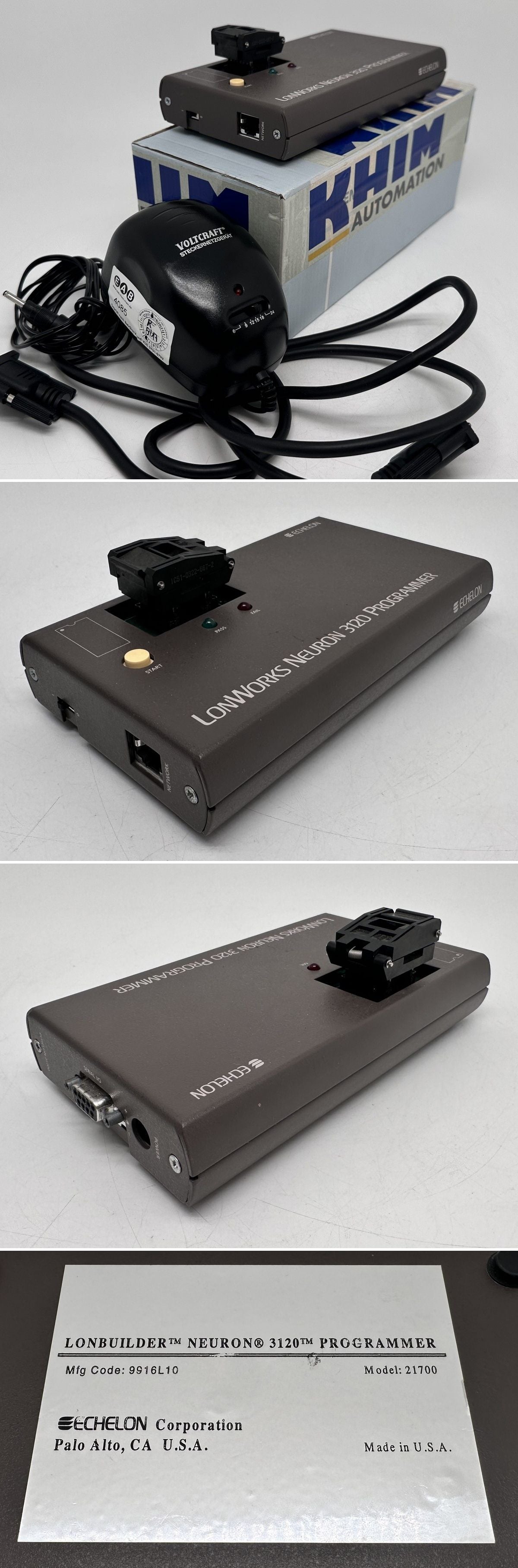 PQ3676 Lonbuilder Neuron Echelon 3120 mit Steckernetzgerät_2