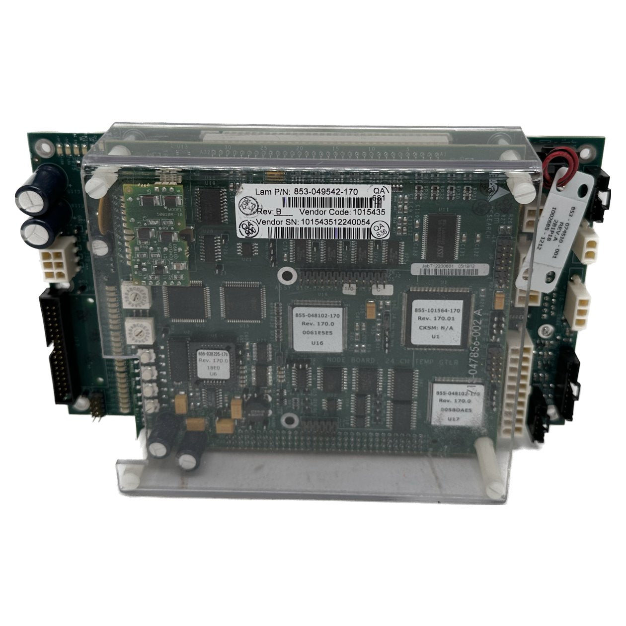 PQ3759 Node Board Lam Research 853-074510-001 RevA 853-049542-170 RevB