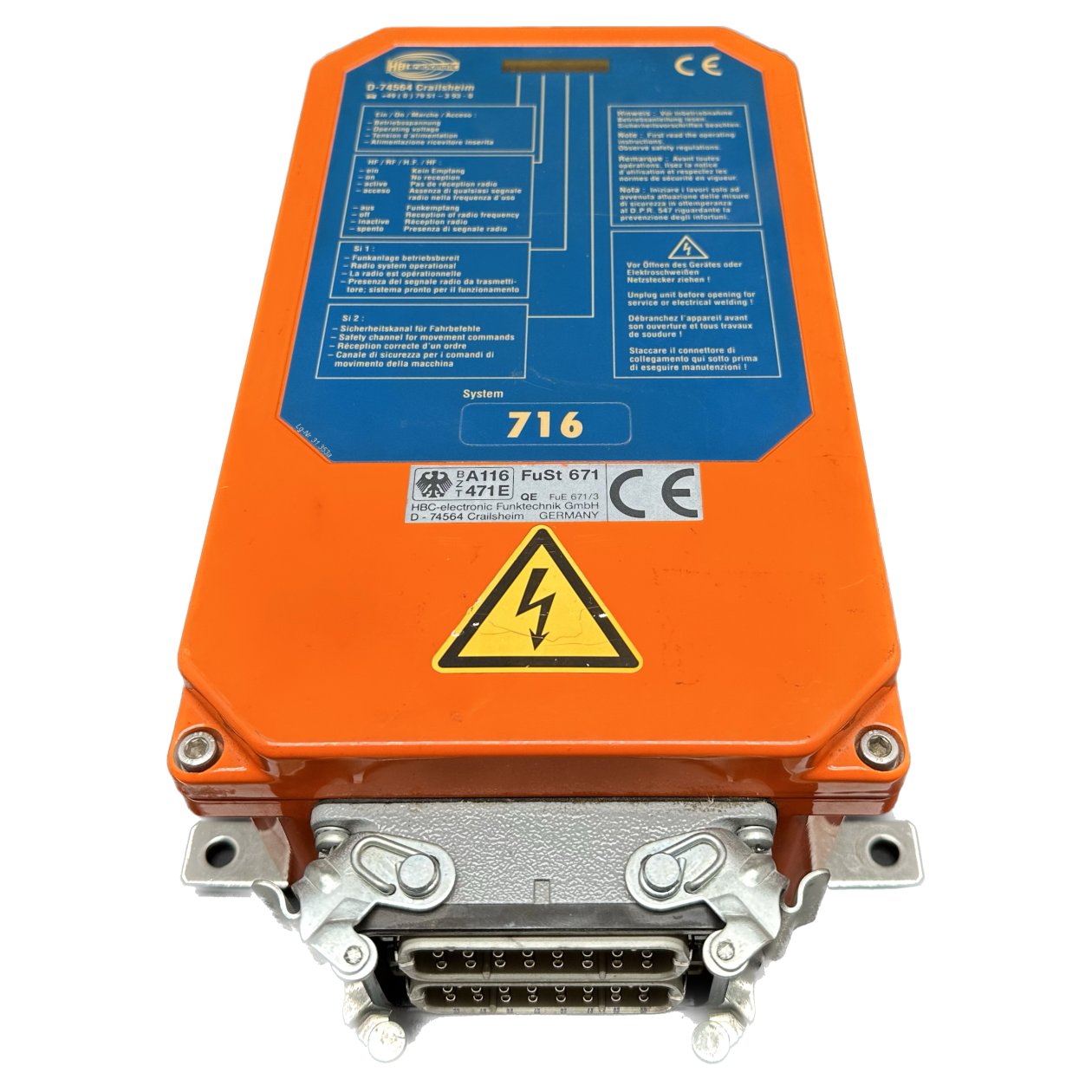 PQ3786 Funkfernsteuer Empfänger HBC Radiomatic FSE 716-H3314