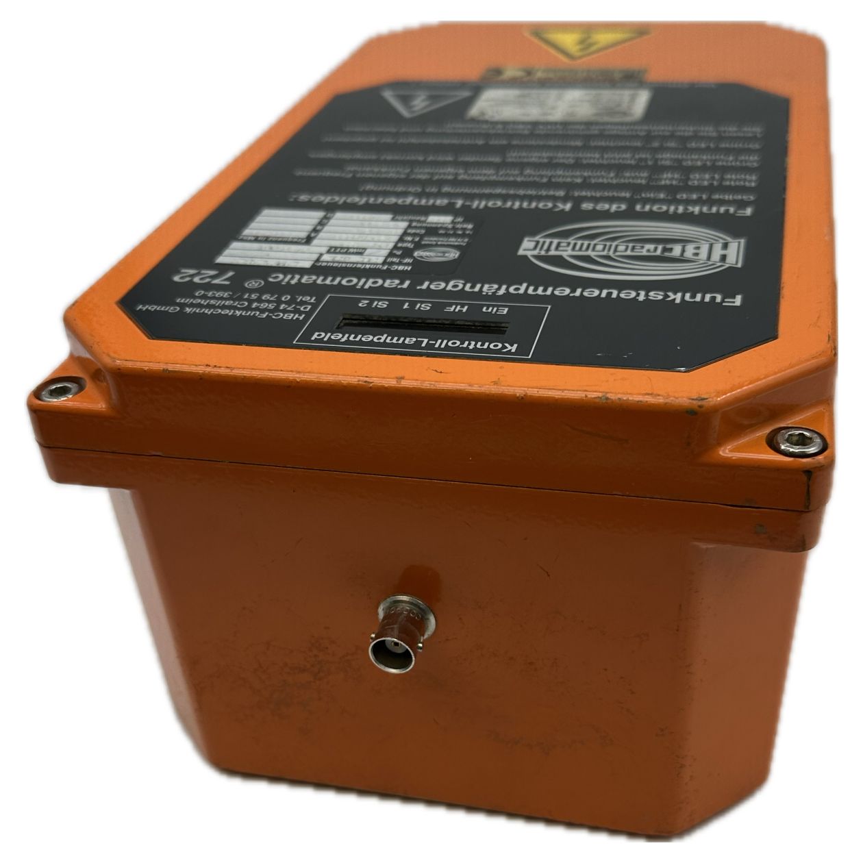 PQ3813 Funkfernsteuerung Empfänger Kran HBC Radiomatic FSE 722_3