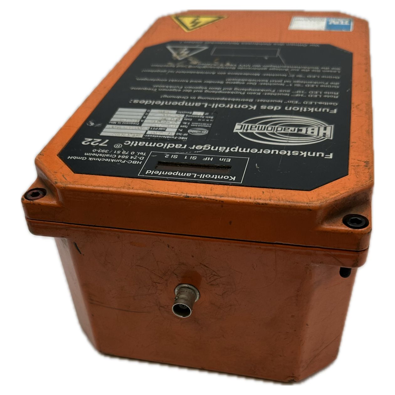 PQ3814 Funkfernsteuerung Empfänger Kran HBC Radiomatic FST 722_3