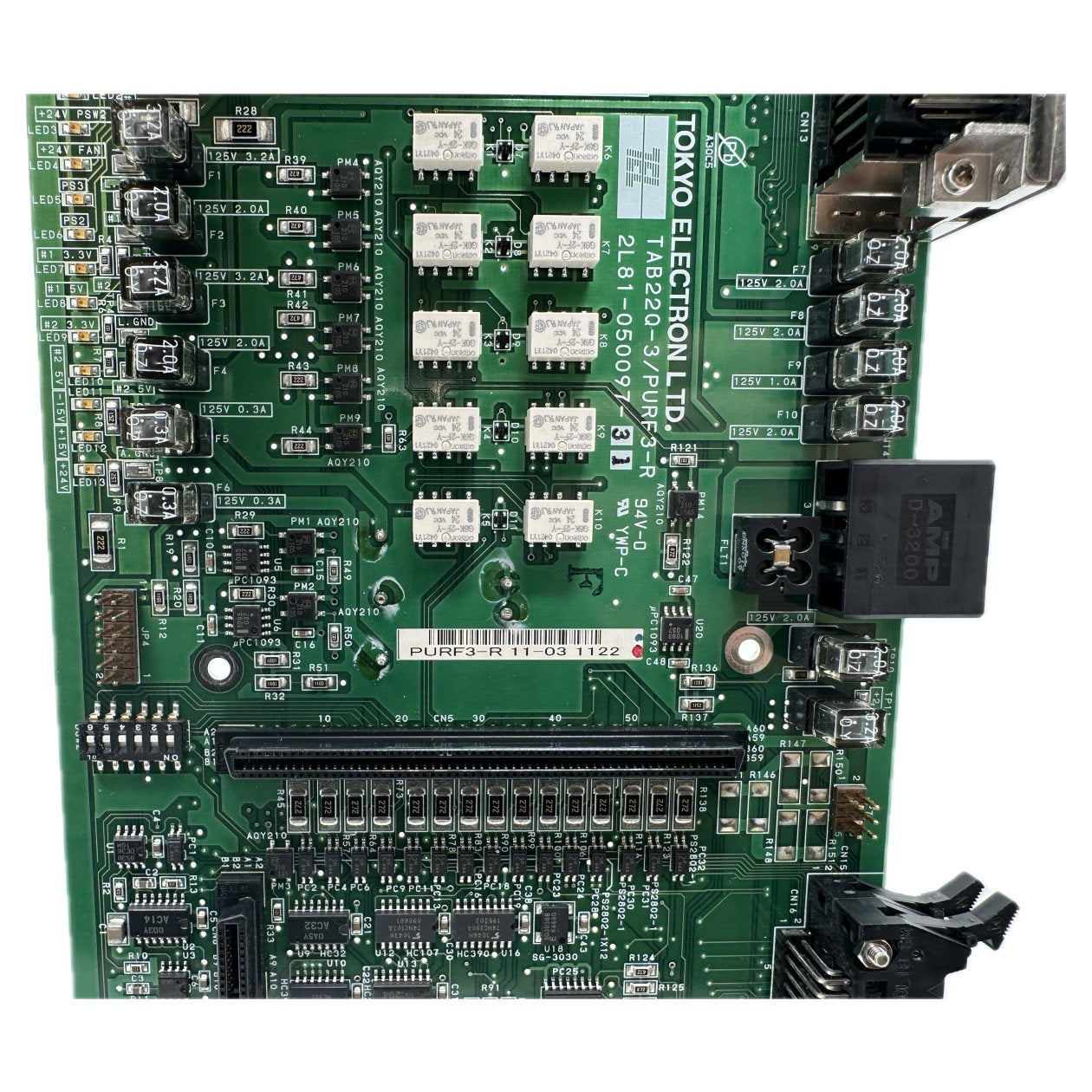 Platine Tokyo Electron 2L81-050097-31 TAB22Q-3 PURF3-R_4