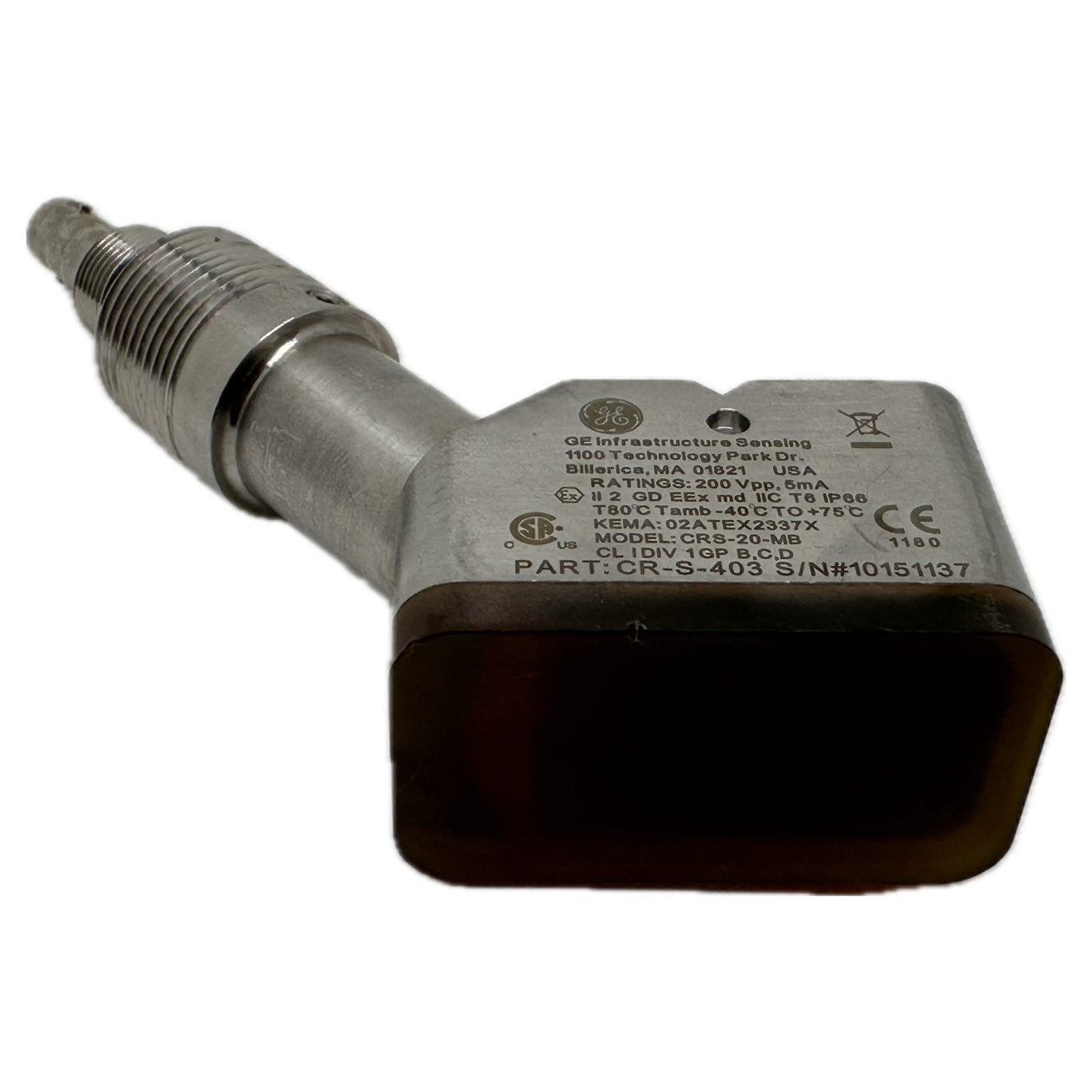 Ultraschall Durchfluss Umwandler GE Panametrics CRS-20-MB_3