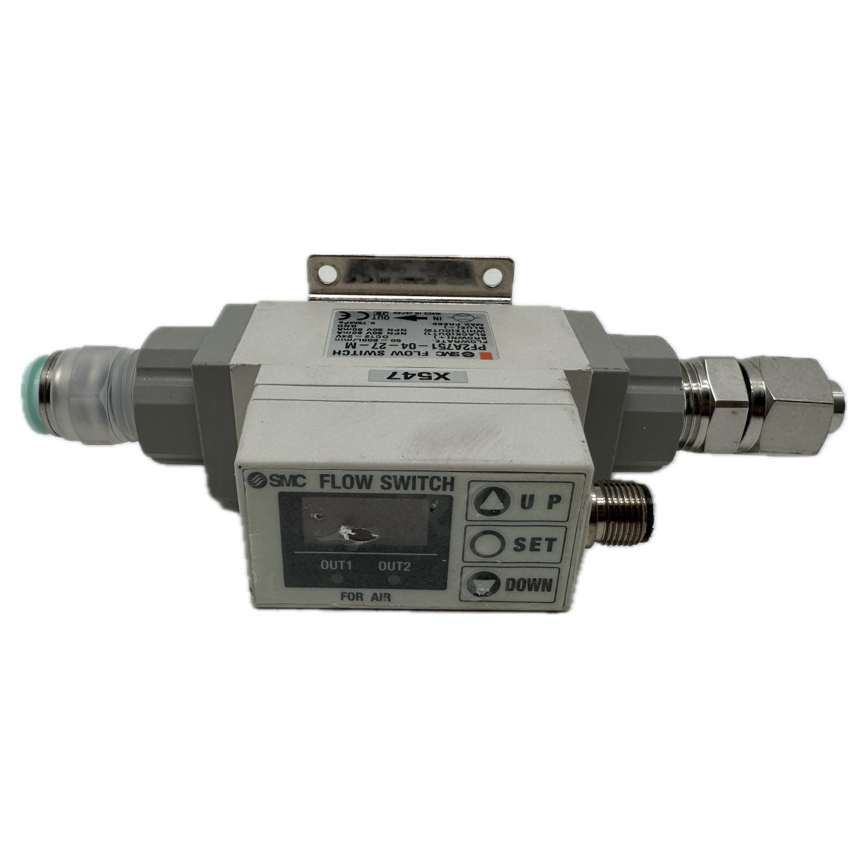 PQ3877 Digitaler Durchflussschalter SMC PF2A751-04-27-M