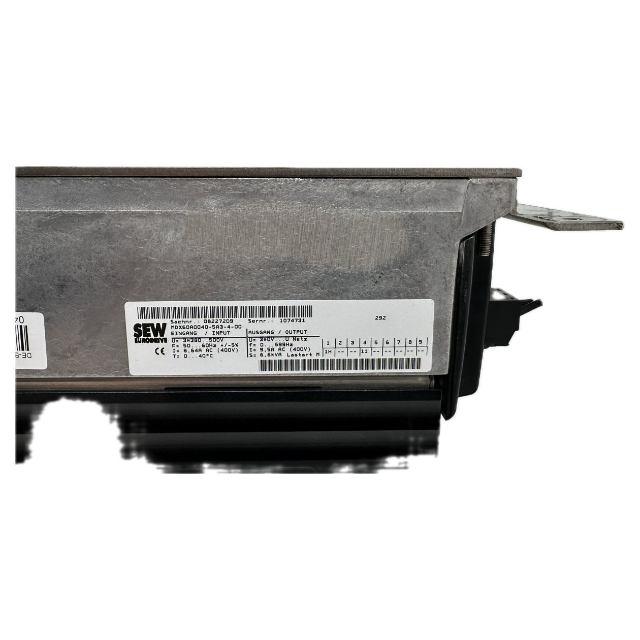 Umrichter Sew MDX61B0220-503-4-00 MDX60A0040-5A3-4-00 MDX61B-00/0T_5