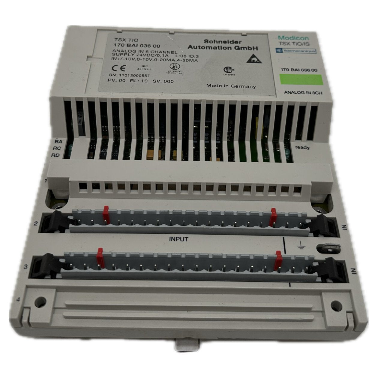 .PQ4016 Modicon Schneider Automation 170BAI03600 TIO/IS